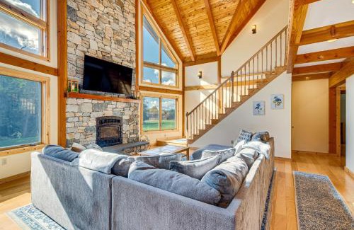 Granville Summit House | Spacious and Secluded Forksville Home Fire Pit