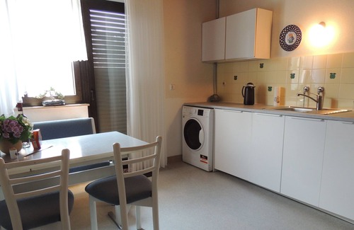 Weilerbach Apartment | Spacious apartment with a very large balcony and living room