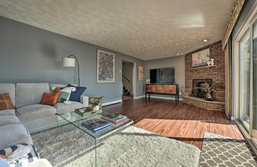 Delton House | Spacious Delton Home with Fire Pit and Lake Views