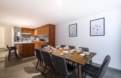 La Condesa Apartment | Spacious flat in the heart of Condesa w Terrace