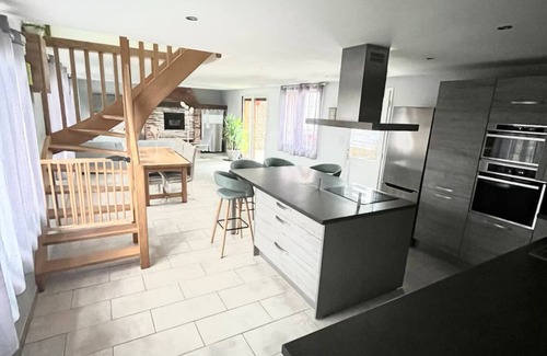 Neuville-Ferrieres House | Spacious gîte with private garden and play area, ideal for families