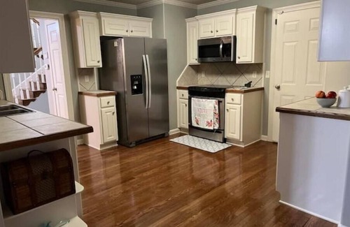 River Mountain House | Spacious Home with Peaceful Wooded Backyard