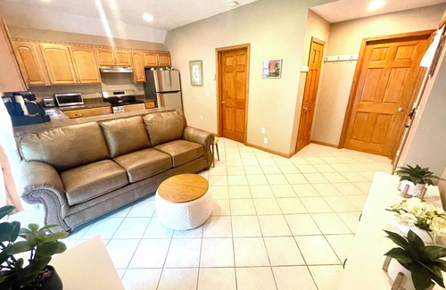 Erie County Apartment | Spacious King Bed Suite at Antique Store