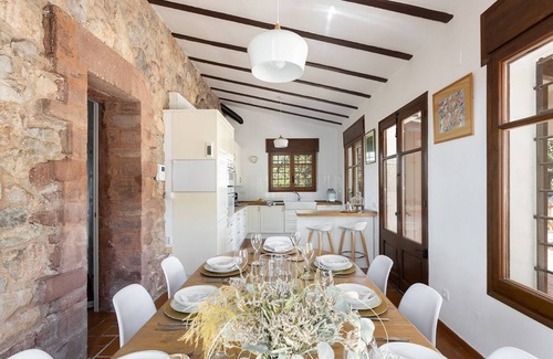 Castellvi de Rosanes House | Spacious Luxury Villa with Heated Pool, A/C, Near Barcelona, Vineyards & Golf