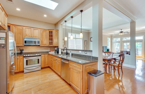 Saxony Forest House | Spacious Lake Keowee Home: Boat Slip & Pool Access