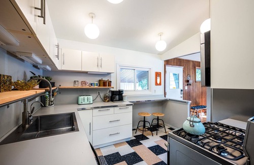 Miller Beach House | Spacious MCM beach house with private yard!