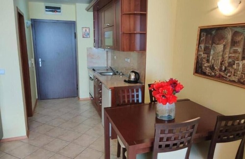 Topola Apartment | Spacious Studio with a spectacular sea view and swimming pool with mineral water