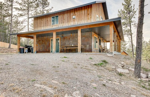 Sturgis House | Spacious Sturgis Cabin with Grill and Wraparound Patio