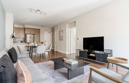 Heritage District Apartment | Splendid Sunnyvale 1BR w/Movie Room & A/C, nr Shops, by Blueground