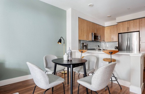 Heritage District Apartment | Splendid Sunnyvale 1BR w/Movie Room & A/C, nr Shops, by Blueground