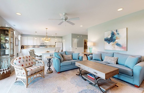 Rehoboth Beach Condo | Spring Lake Condo with patio, free WIFI, W/D, shared pool