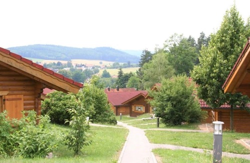 Stamsried House | STA-24 - Log cabin with stylish furnishings & terrace - Naturerlebnisdorf