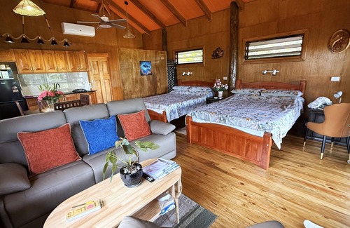 Savusavu Apartment | Starfish-Charming beachfront bungalow in Savusavu with Kitchen, AC, and WiFi