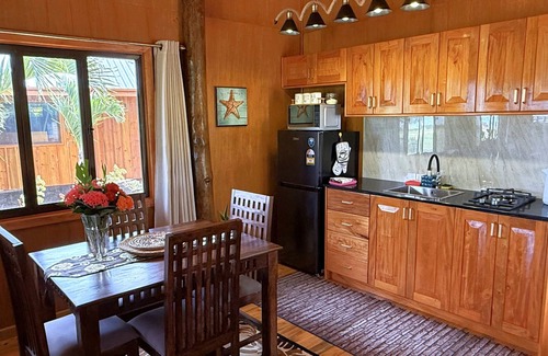 Savusavu Apartment | Starfish-Charming beachfront bungalow in Savusavu with Kitchen, AC, and WiFi