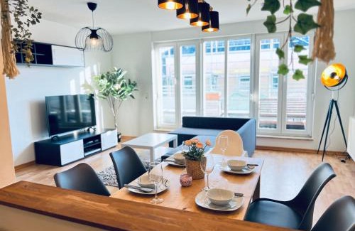 Leipziger Vorstadt Apartment | STARiVA - Terrasse über Dresden - Kaffeemachine - Netflix - Brettspiele