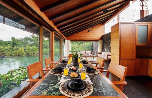 Nashik Villa | StayVista at Stonescape Villa with Pool, Lawn & Mountain View
