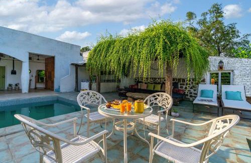 Khawasa Villa | StayVista's Suman Vatika - Pench - Outdoor Pool, Rainshower & Terrace