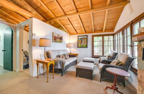 Levering House | Steps to Beach Lake Cabin Retreat in Levering!