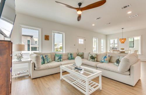 Navarre Beach House | Steps to Beach New Navarre Home with Ocean Views!