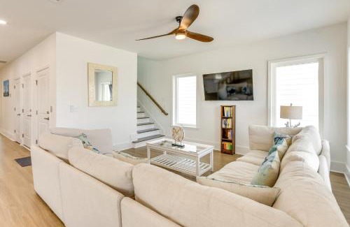 Navarre Beach House | Steps to Beach New Navarre Home with Ocean Views!