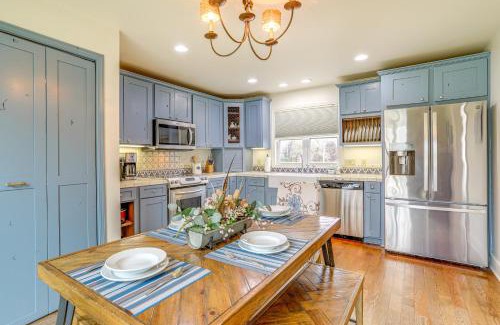 Mountain View House | Steps to White River Mountain View Home with Deck!
