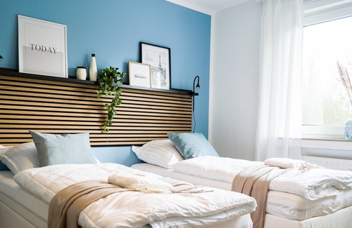 Altenessen-Sud Apartment | Stilvolles Modernes Apartment mit Parkplatz