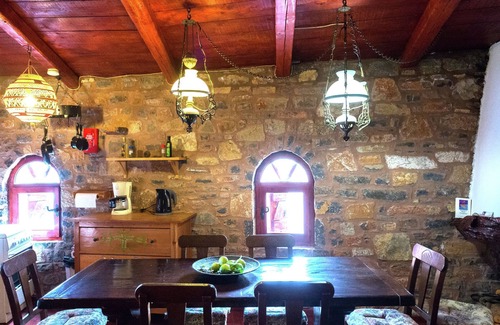 Mavrikiano Apartment | Stone House in Elounda with Gulf Views