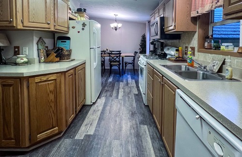 Confluence Cabin | Stream-Front Serenity: Relax with the family at this peaceful place to stay!