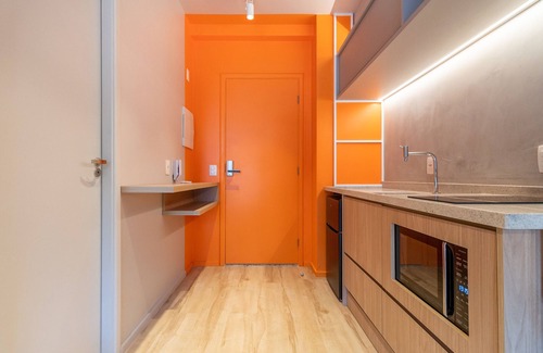 Vila Buarque Apartment | Studio A/c, Swimming pool and GYM