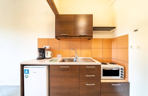 Agios Georgios Pagon Apartment | Studio Apartment "Angel's Studio 2" with Mountain View, Balcony & Wi-Fi