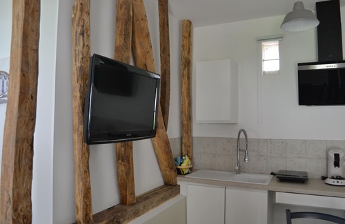 Verton Apartment | Studio Avec Terrasse Pour Couple - Adapté PMR - Wifi