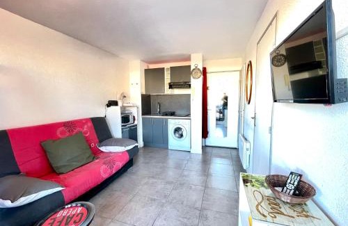 Sete Apartment | Studio cabine avec loggia à 350m des plages - FR-1-338-175