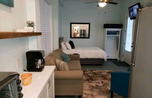 Yaupon Beach Apartment | Studio - direct 2 min beach walk with public access end of street.
