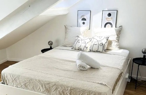 Esbly Apartment | Studio en Bois Blanc, Proche Disneyland