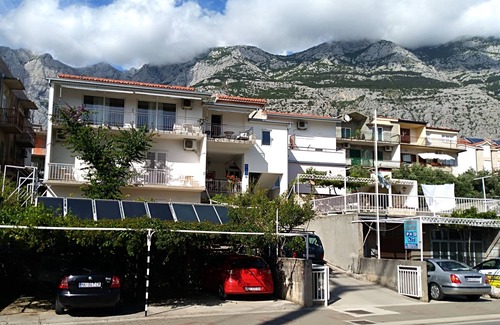 Ratac Apartment | Studio flat with balcony and sea view Makarska (AS-9696-b)