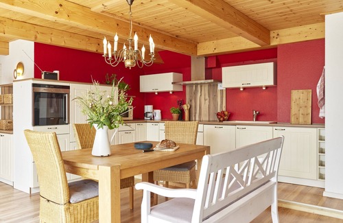 Fehmarn Apartment | Studio flat with distant views and fireplace