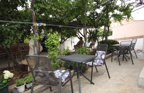 Zelenka Apartment | Studio flat with terrace Makarska (AS-6696-b)