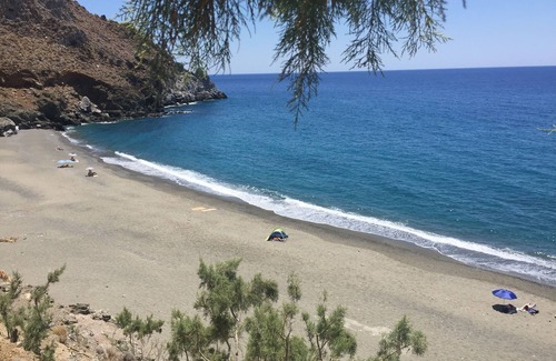 Lentas Apartment | Studio for 2 people in Lentas right on the beach