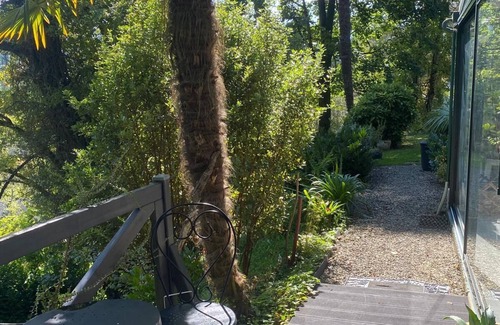 Bagneres-de-Bigorre Apartment | Studio in a bucolic setting, mountain view, terrace and fireplace