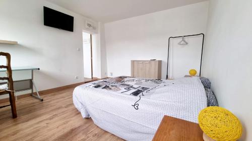 Avesnes-sur-Helpe Apartment | Studio - Le petit Château Avesnois - TV - WIFI - Sdb Privée - Cuisine Partagée
