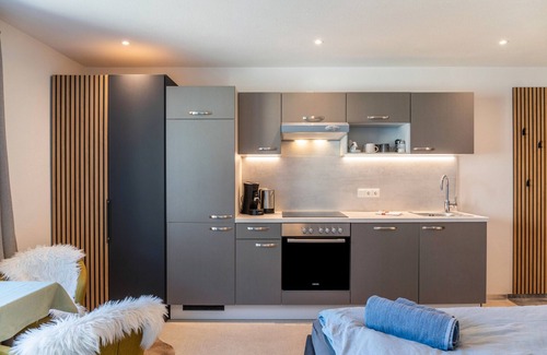 Oberau Apartment | Studio 'Tirolee Marchegg - Bear Cave' with Mountain View, Private Terrace and Wi-Fi