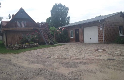 Usedom Apartment | Studio with barbecue in the garden