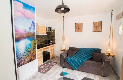 Pannes Apartment | Studio with heated above-ground pool & private SPA 1.30 from Paris