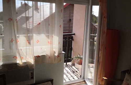 Csopak Apartment | Studio with large terrace and mountain view