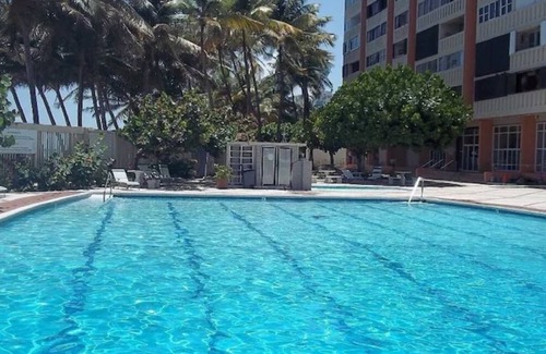 Condado Apartment | Studio with marvelous view in San Juan, PR-beachfront at Condado, AC, WiFi, Pool