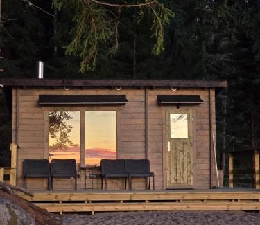 Maxmo House | Stuga med strandbastu