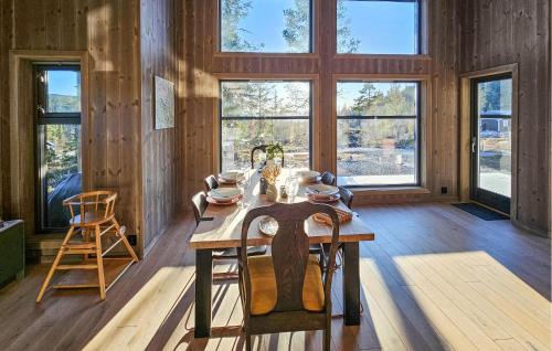 Hjartdal Municipality House | Stunning Home In Tuddal With Kitchen