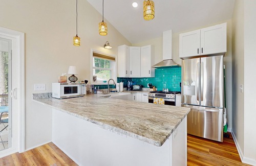 Marion Apartment | Stunning mountain view home in Little Switzerland with large viewing deck