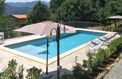 Molazzana House | Stunning private villa for 12 guests with private pool, WIFI, TV, patio, pets allowed and parking