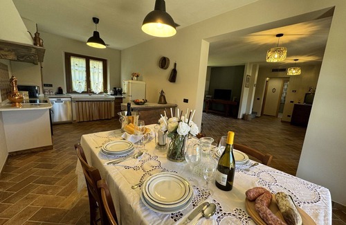Santa Maria del Giudice Villa | Stunning private villa with WIFI, A/C, TV, veranda, pets allowed, panoramic view and parking